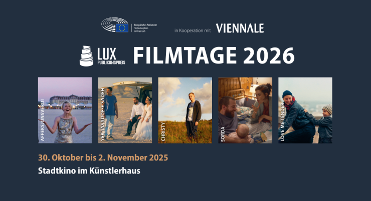 Ein Webbanner für die LUX FILMTAGE 2026.