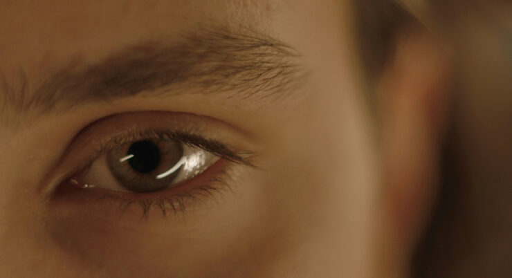 Nahaufnahme eines Auges